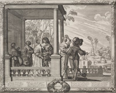 Die vier Jahreszeiten: Sommer von Abraham Bosse