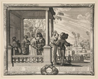 Die vier Jahreszeiten: Sommer von Abraham Bosse