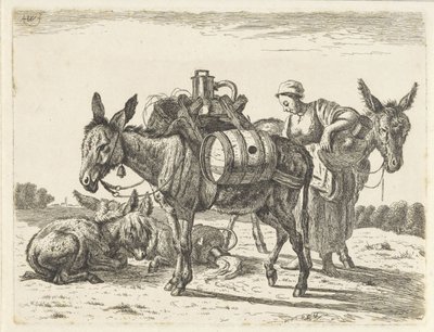 Packesel von Abraham Hendrik Winter