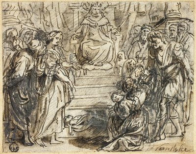 Urteil Salomos von Abraham Jansz. van Diepenbeeck