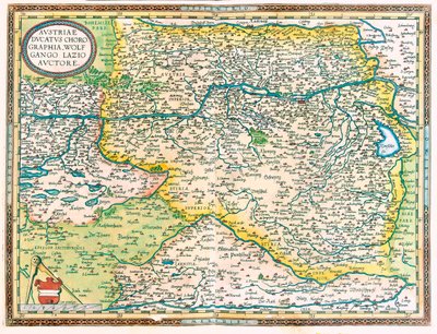Ostösterreich von Abraham Ortelius