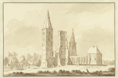 Abtei von Egmond von Abraham Rademaker