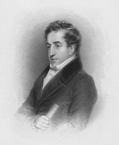 John Cam Hobhouse, ca. 1821 von Abraham Wivell