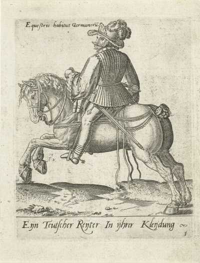 Deutscher Reiter von Abraham de Bruyn