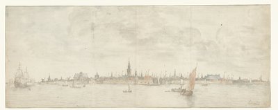Ansicht von Vlissingen von Abraham de Verwer