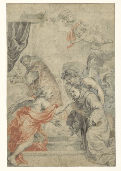 Die Kommunion des heiligen Bonaventura von Abraham van Diepenbeeck