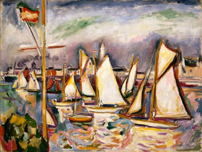 Die Regatta in Antwerpen von Achille Emile Othon Friesz