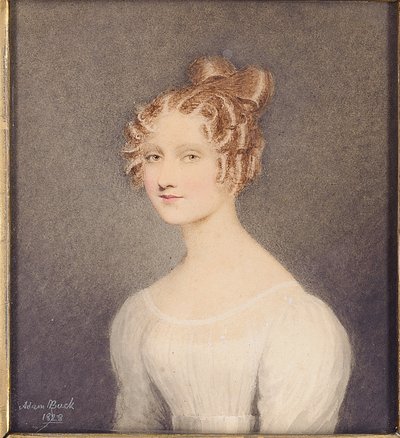 Porträt von Janet Turnbull von Adam Buck
