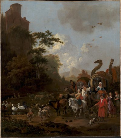 Noah verlässt die Arche von Adam Colonia