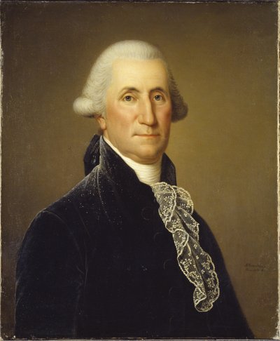 Porträt von George Washington von Adolf Ulrich Wertmuller