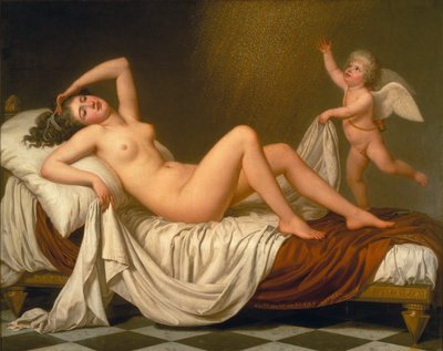 Danaë und der Goldregen von Adolf Ulrik Wertmüller