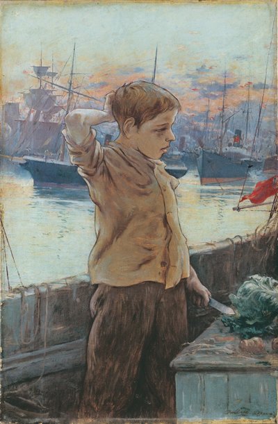 Der Schiffsjunge, 1887 von Adolfo Guiard y Larrauri