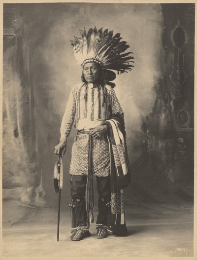 [Indianischer Mann] von Adolph F. Muhr