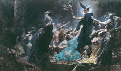 Die Seelen des Acheron, 1898 von Adolf Hiremy Hirschl