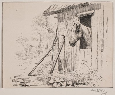 Das Mühlenpferd von Johan Adolph Kittendorff