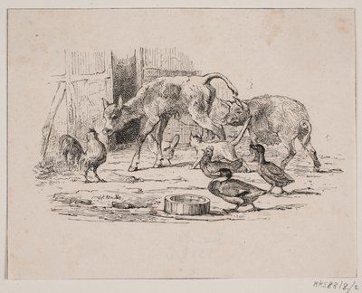 Das Kalb von Johan Adolph Kittendorff