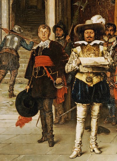 Musketiere des Königs von Adolphe Alexandre Lesrel