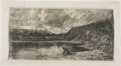 Eine Klippe in der Gemeinde Rix von Adolphe Appian