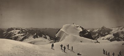 Gipfel des Mont Titlis, Schweiz von Adolphe Braun
