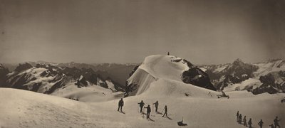 Gipfel des Mont Titlis, Schweiz, 1866 von Adolphe Braun