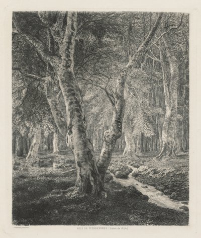 Bois de Pierrefonds von Adolphe Théodore Jules Martial Potémont