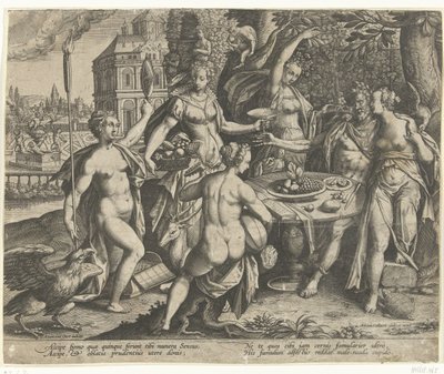 Allegorie der fünf Sinne von Adriaen Collaert