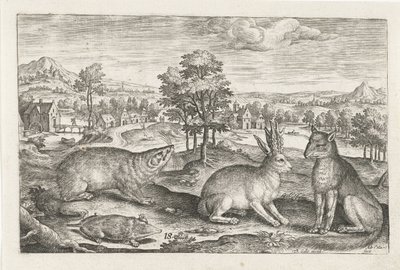 Waldtiere von Adriaen Collaert