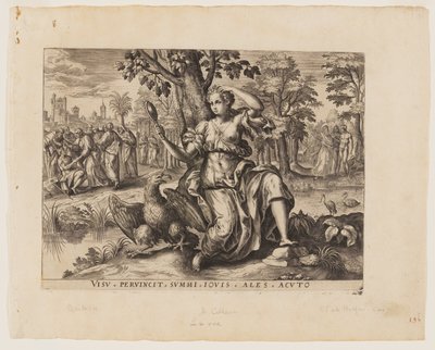 Sehen, aus Die fünf Sinne von Adriaen Collaert