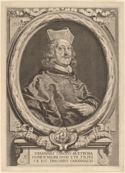 Kardinal Giovanni Carlo dei Medici von Adriaen Haelwegh