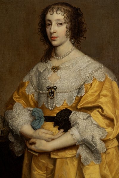 Henrietta Maria, Königin von Charles I. (1609-1680) von Adriaen Hanneman