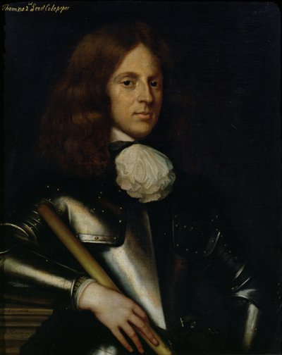 Thomas (1635-1689) 2. Lord Culpeper von Adriaen Hanneman