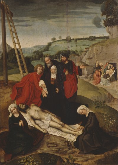 Die Beweinung Christi von Adriaen Isenbrandt or Isenbrant