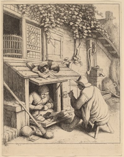 Schuster von Adriaen van Ostade