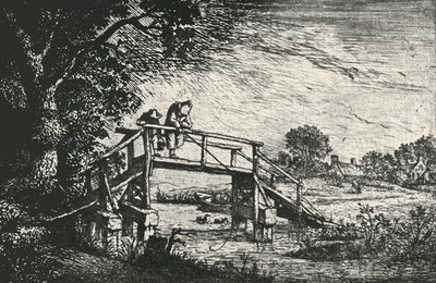 Der Angler von Adriaen Jansz. van Ostade
