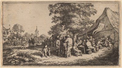 Der Jahrmarkt von Adriaen van Ostade