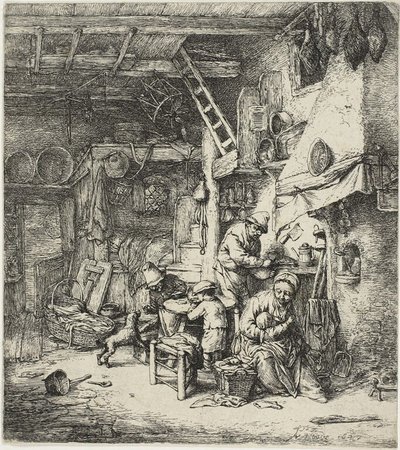 Die Familie von Adriaen van Ostade