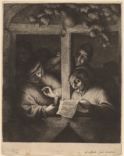Die Sänger von Adriaen van Ostade
