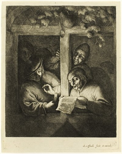 Die Sänger von Adriaen van Ostade