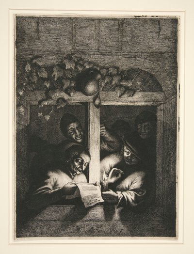 a. Der Schuster b. Die Sänger von Adriaen van Ostade