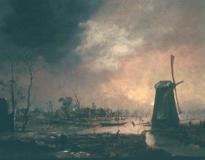 Winterlandschaft von Aert van der Neer