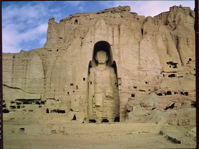 Riesiger stehender Buddha, 5.-6. Jahrhundert von Afghan School