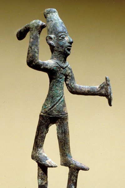 Figur von Baal, Kanaaniter von Age Bronze
