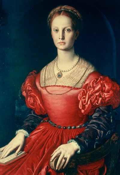 Lucrezia Panchiatichi, um 1540 von Agnolo Bronzino