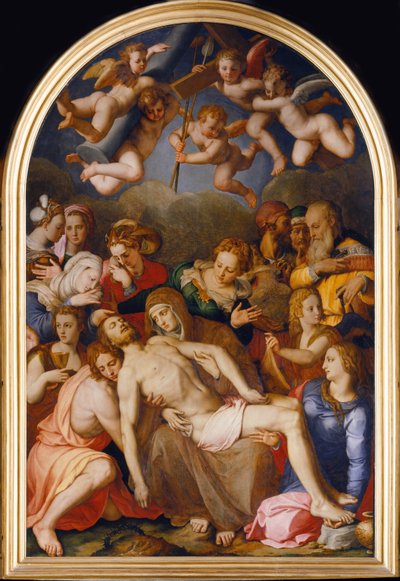 Die Kreuzabnahme von Agnolo Bronzino
