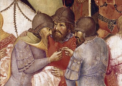 Kreuzigung (Detail) von Agnolo Gaddi