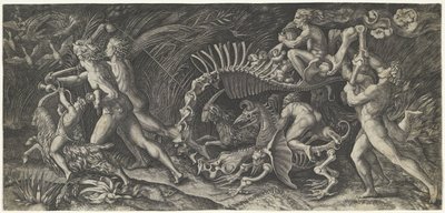 Das Karkass von Agostino Veneziano