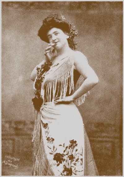 Emma Calvé als Carmen von Aime Dupont