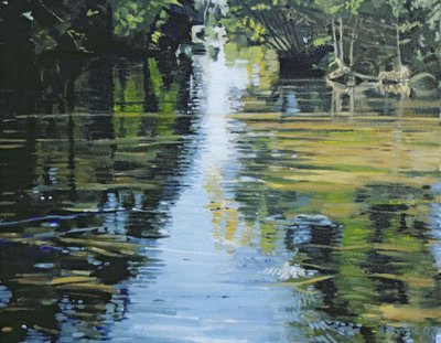 Schimmernder Fluss, 2003 von Alan Byrne