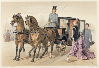 Englische Pferde von Albert Adam