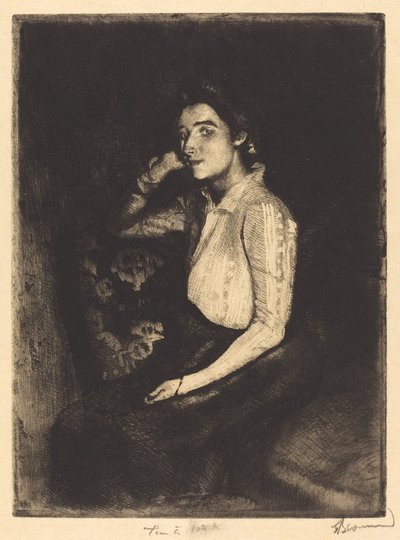 Die Biarrotin von Albert Besnard